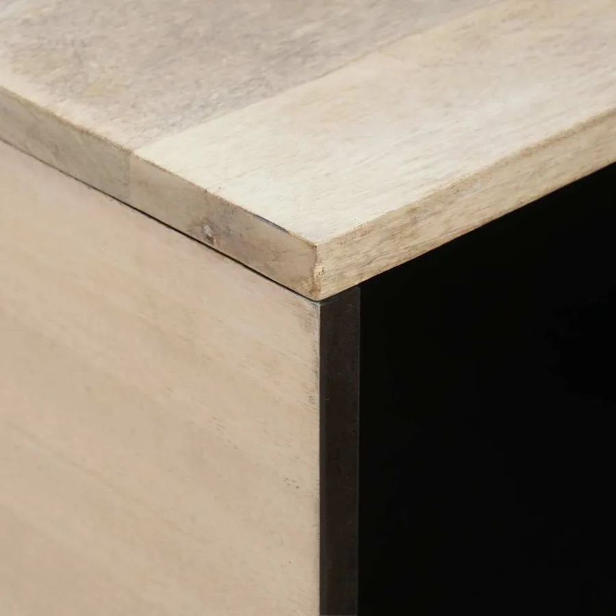 Table basse Blanc 100 x 54 x 40 cm Bois d'ingénierie - 6
