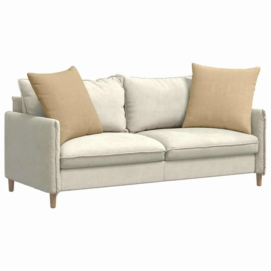 Coussins de canapé 2 pcs Vert gris 80 x 80 cm - 3