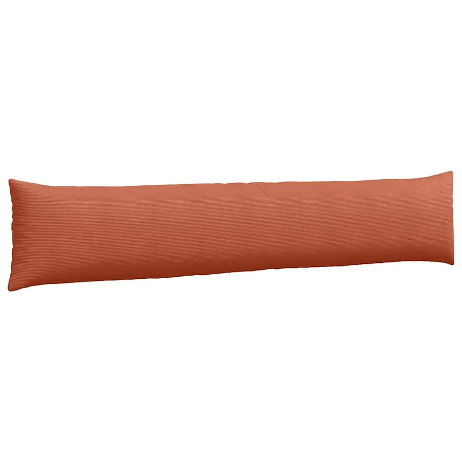 Coussins de canapé 2 pcs Rouge orange 200 x 40 cm - 5