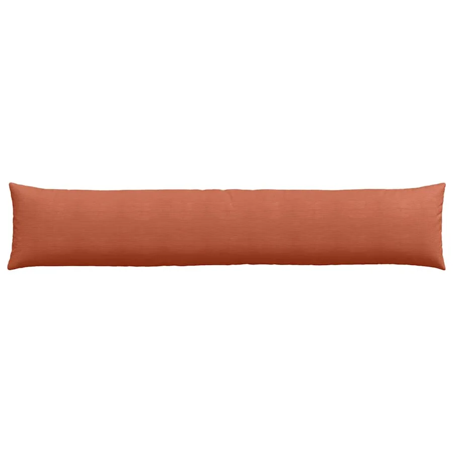 Coussins de canapé 2 pcs Rouge orange 200 x 40 cm - 6