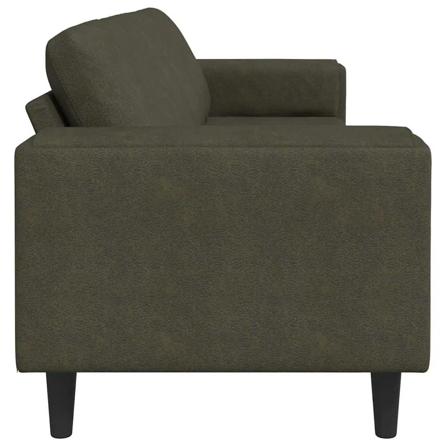 Canapé de salon Vert armée 250 x 77 x 76 cm - 5