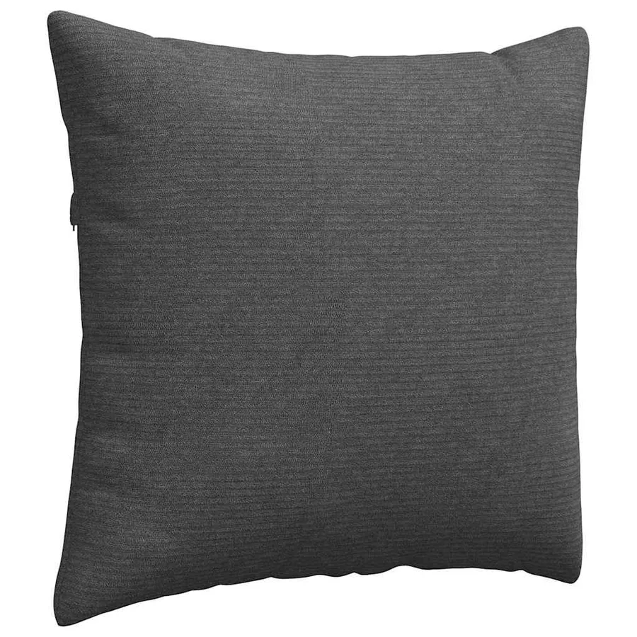 Coussins de canapé 2 pcs Gris foncé 50 x 50 cm - 5