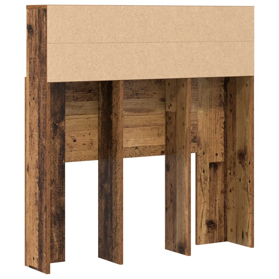 Cabinet de Tête de Lit Bois ancien 100 x 19 x 103,5 cm - 7