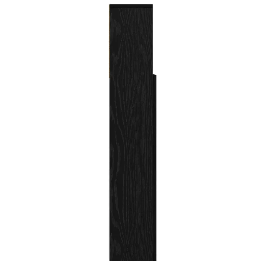 Cabinet de Tête de Lit Chêne noir 100 x 19 x 103,5 cm - 6