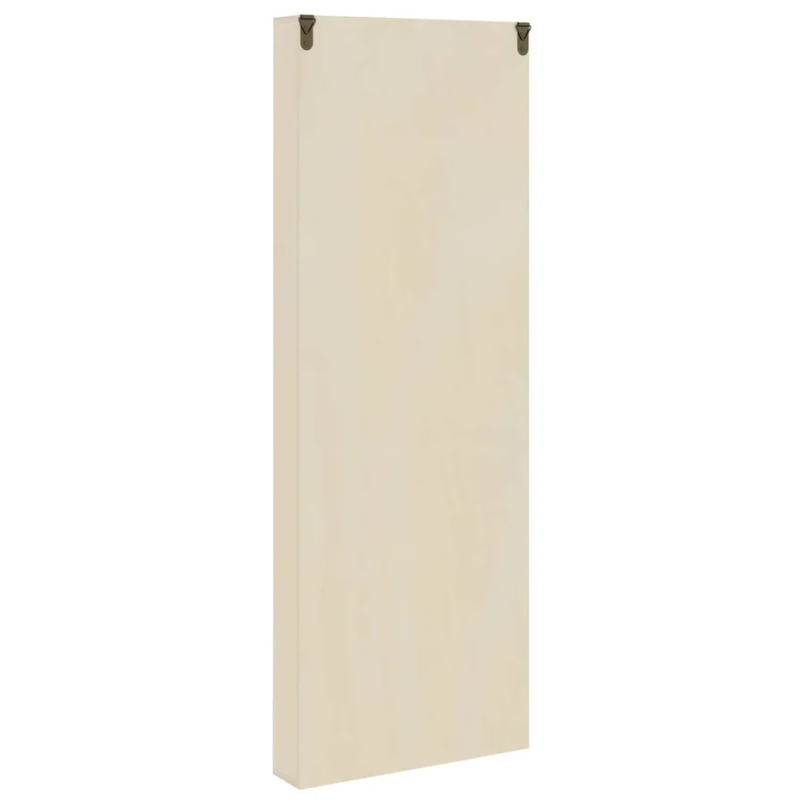 Vitrine Murale Beige 21 x 4,5 x 59 cm Bois d'ingénierie - 5