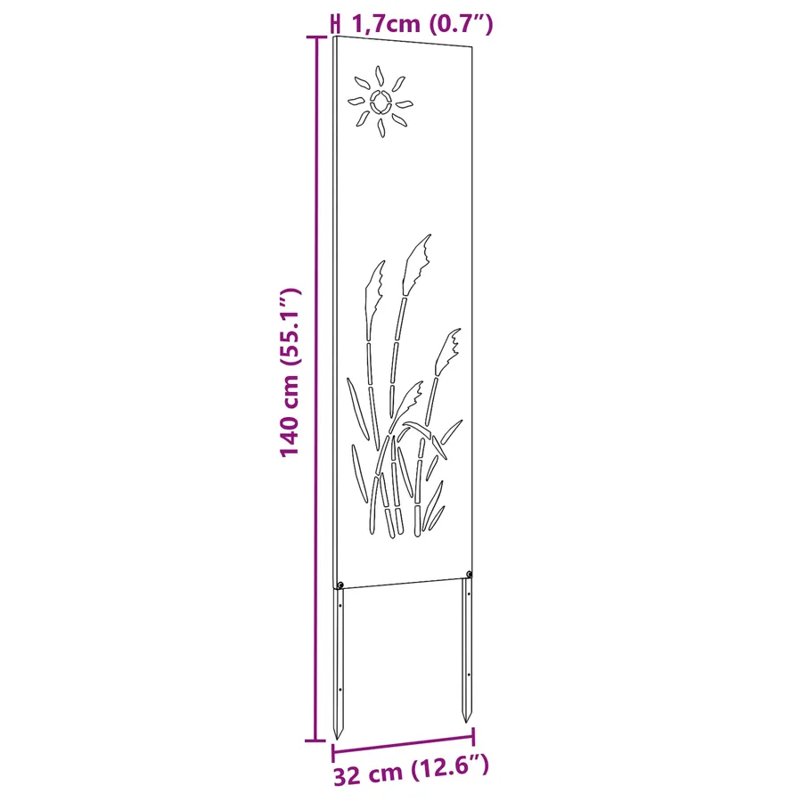 Écran de confidentialité de jardin Vert olive 32 x 140 cm - 16