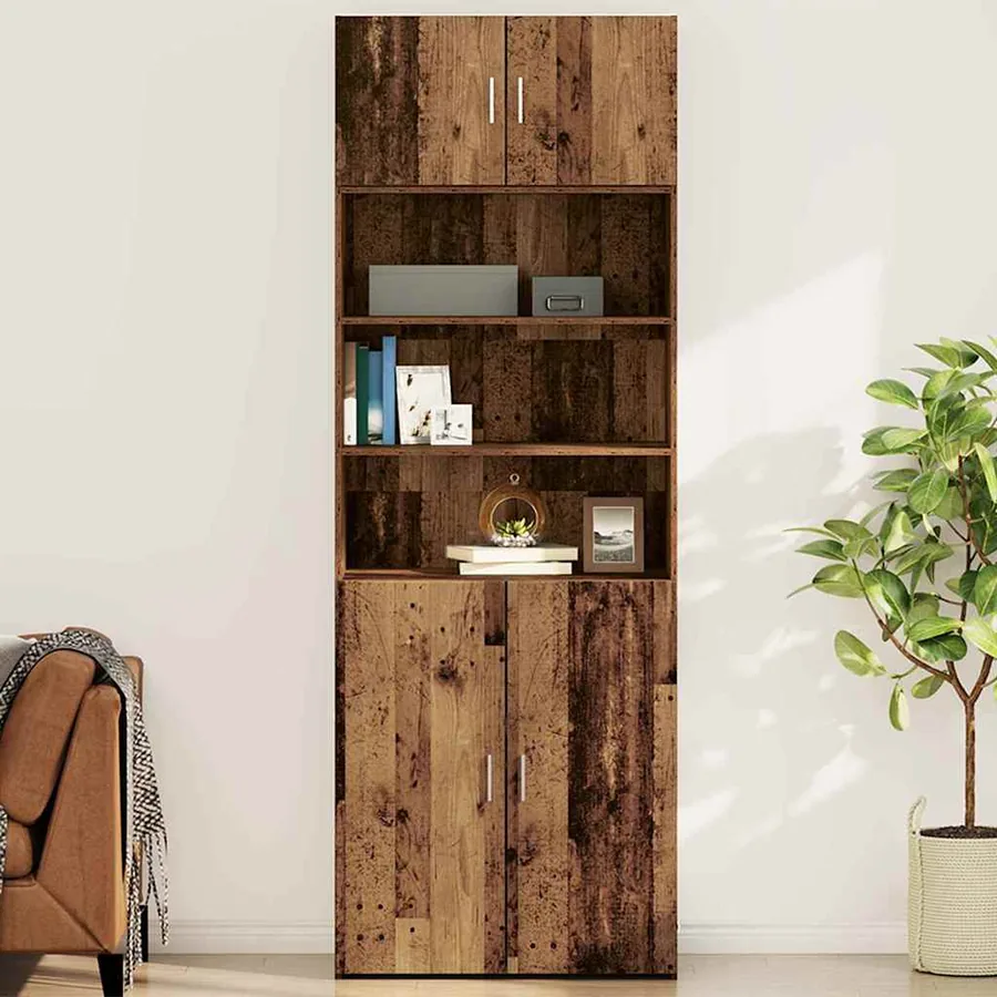 Meuble mural Bois ancien 80 x 42.5 x 40 cm Bois d'ingénierie