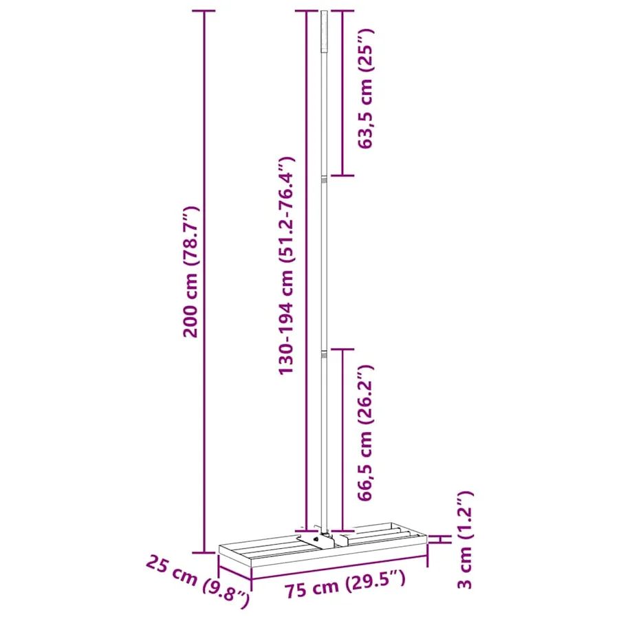 Rateau de nivellement pour jardin Noir Acier enduit de poudre - 10