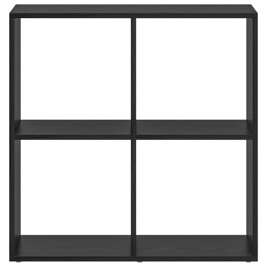 Bibliothèque Chêne noir 69,5 x 29 x 69,5 cm Bois d'ingénierie - 5