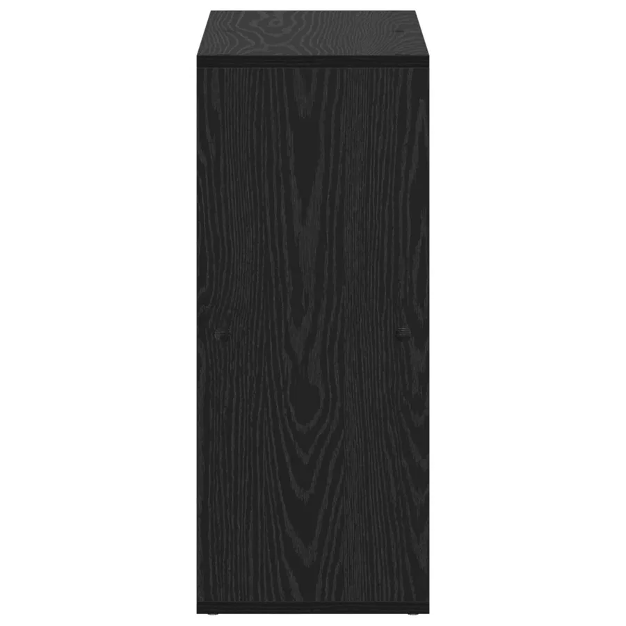 Bibliothèque Chêne noir 69,5 x 29 x 69,5 cm Bois d'ingénierie - 6
