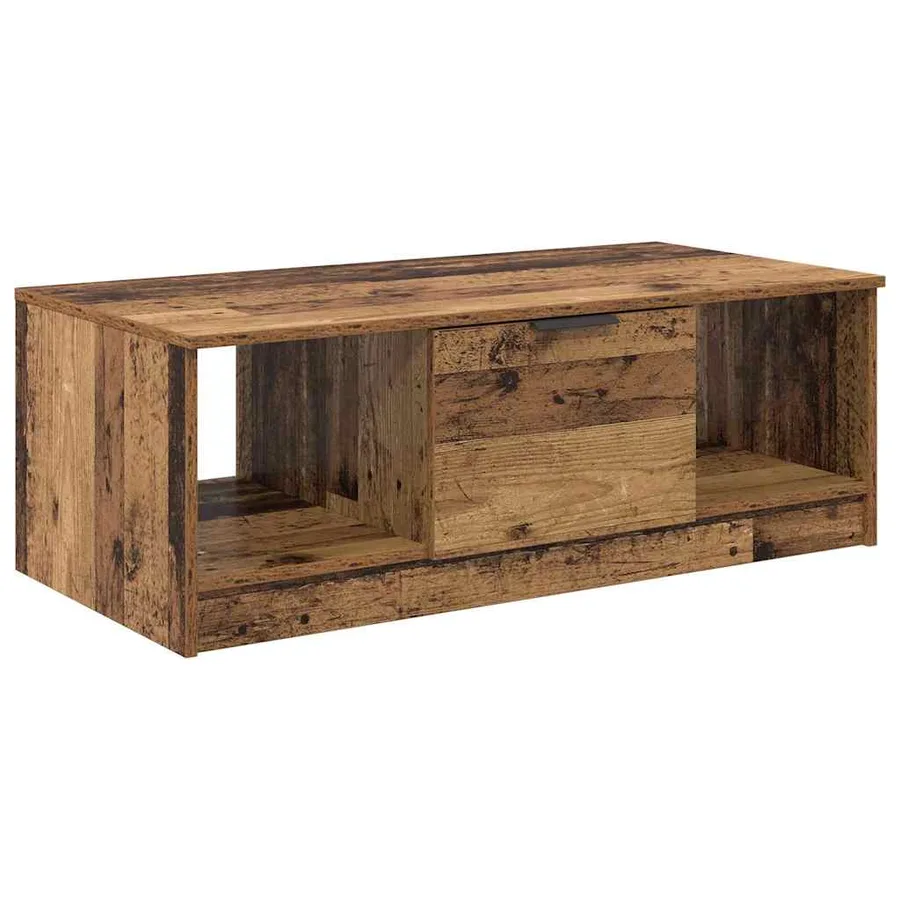 Table basse Bois Ancien 102 x 50 x 36cm Bois d'ingénierie - 2