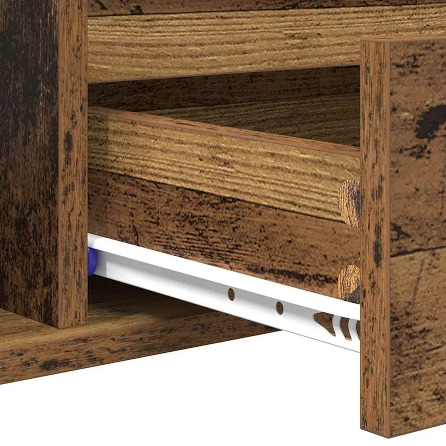 Table basse Bois Ancien 90 x 49 x 45 cm Bois d'ingénierie - 10