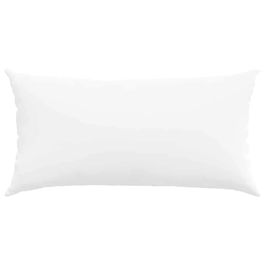 Coussins de canapé 2 pcs Blanc 80 x 40 cm tissu - 6