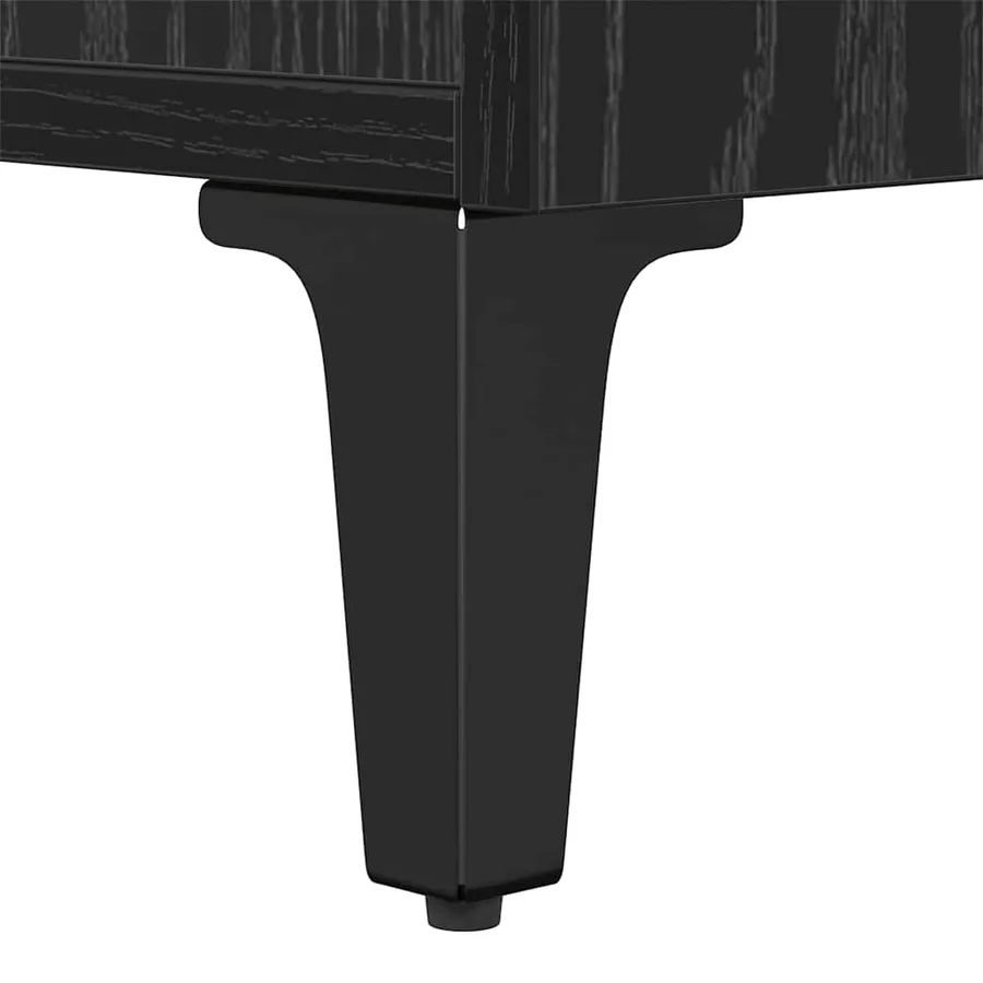 Cabinet de chevet 2 pcs Chêne noir 40 x 35 x 47.5 cm - 11