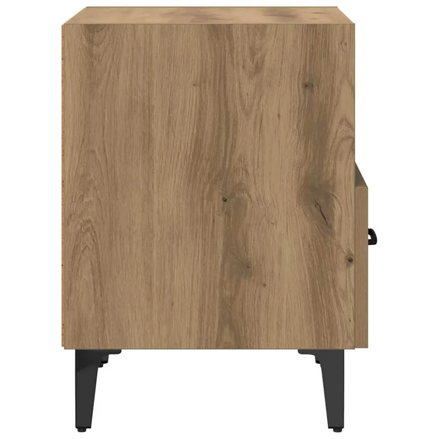 Cabinet de chevet Chêne artisanal 40 x 35 x 47,5 cm - 7