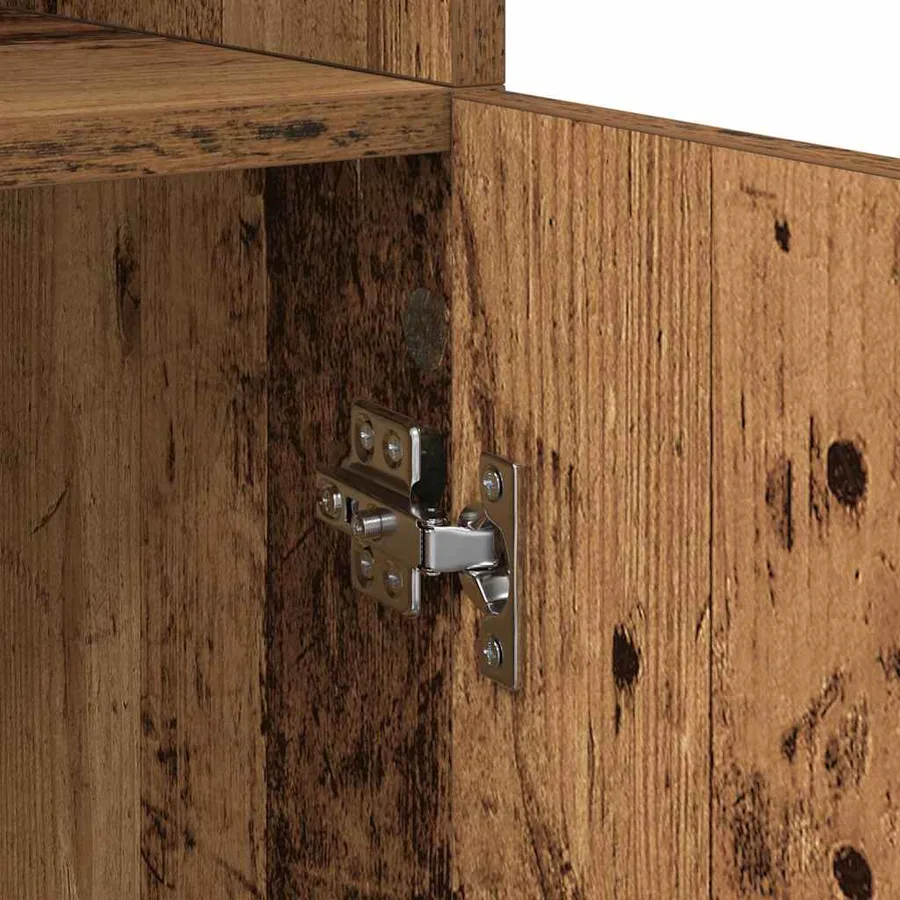 Haut Armoire Bois Ancien 80 x 42,5 x 185 cm Bois d'ingénierie - 8