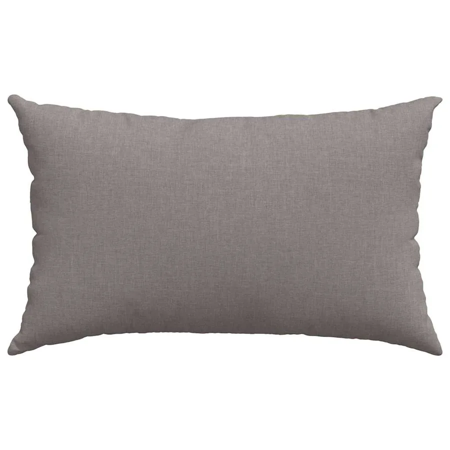 Coussins de canapé 2 pcs Taupe 50 x 30 cm tissu - 6