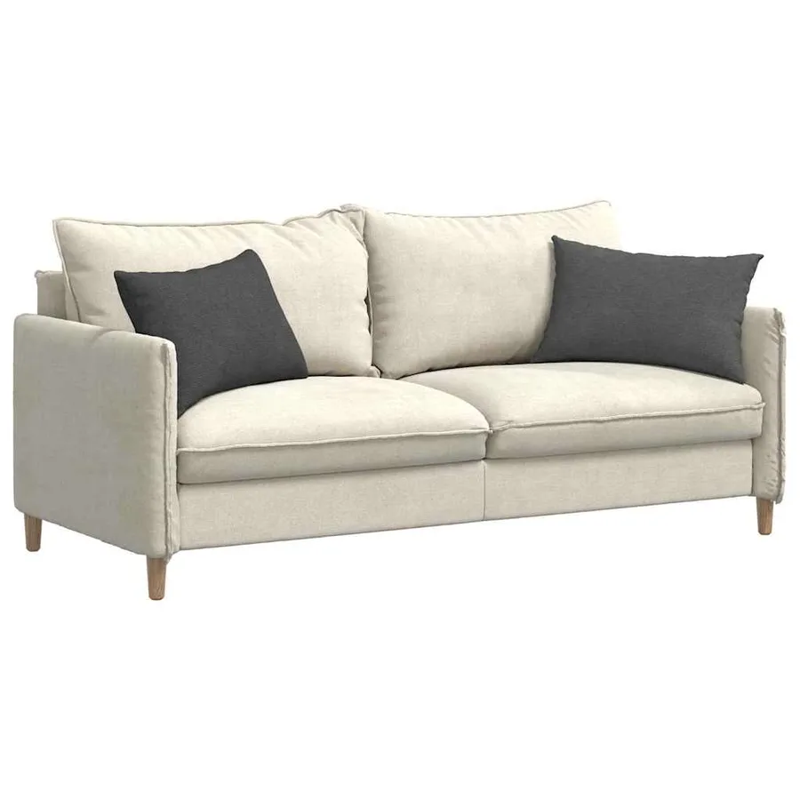Coussins de canapé 2 pcs Gris foncé 60 x 40 cm - 3