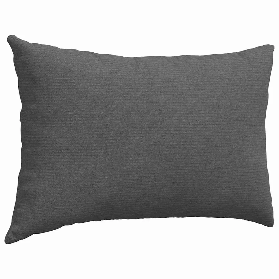 Coussins de canapé 2 pcs Gris foncé 60 x 40 cm - 5