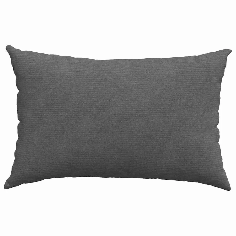 Coussins de canapé 2 pcs Gris foncé 60 x 40 cm - 6