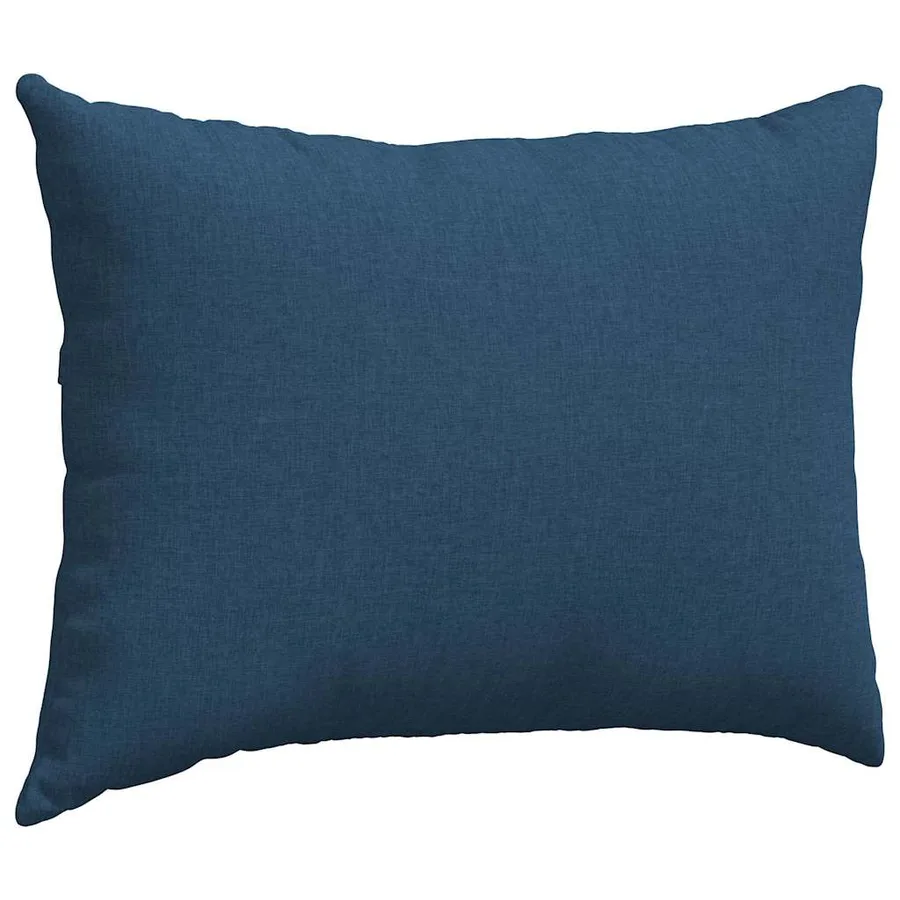 Coussins de canapé 2 pcs Bleu 70 x 50 cm tissu - 5