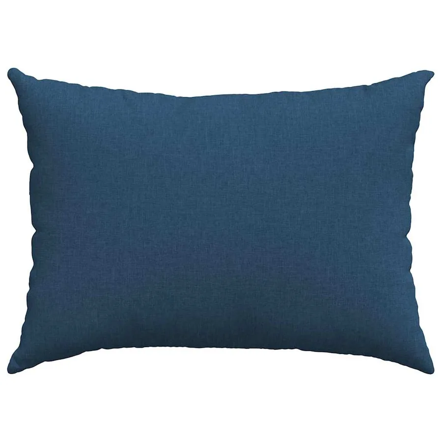 Coussins de canapé 2 pcs Bleu 70 x 50 cm tissu - 6