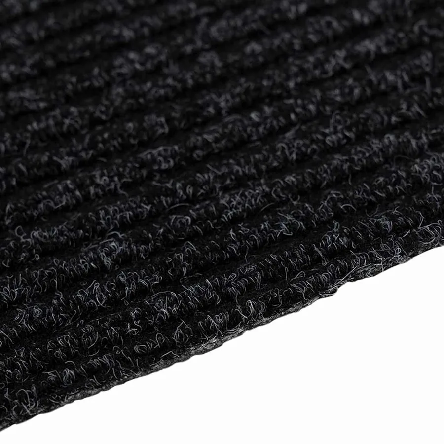 Tapis Couloir Anthracite 80 x 400 cm tissu - 5