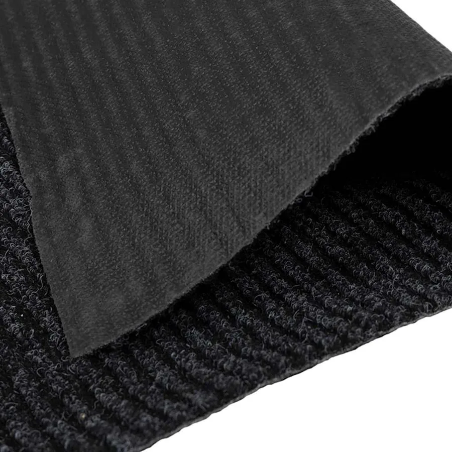 Tapis Couloir Anthracite 80 x 400 cm tissu - 6