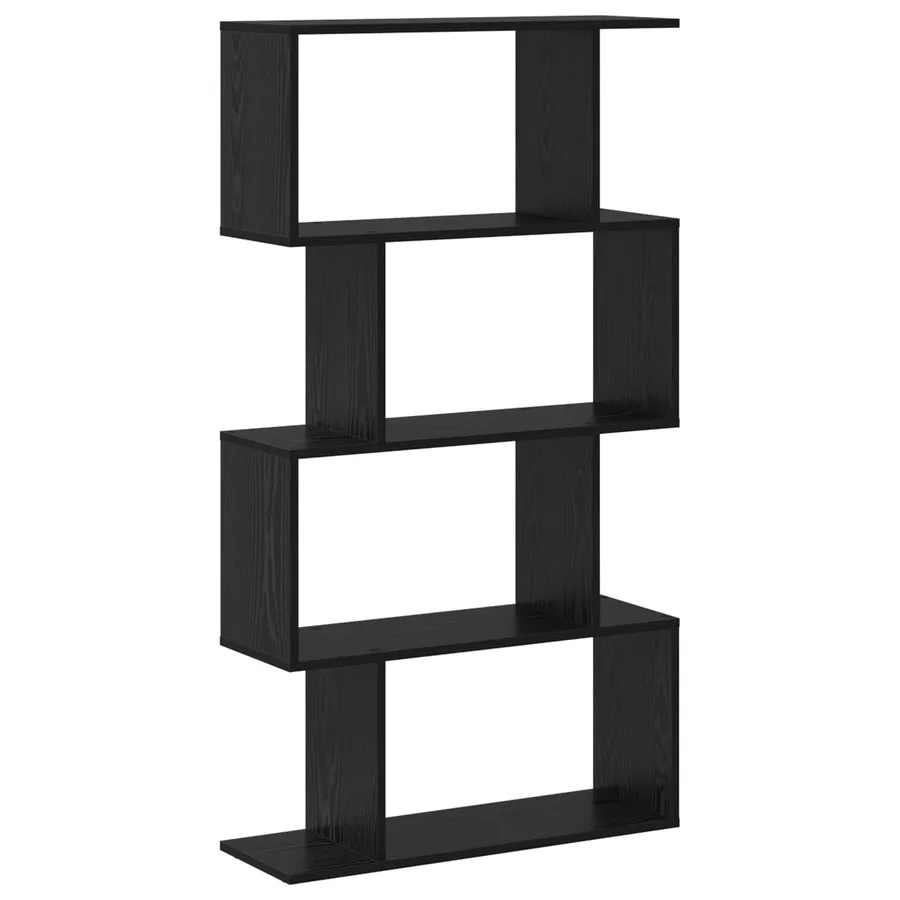 Bibliothèque Chêne noir 70 x 24 x 129 cm Bois d'ingénierie - 2