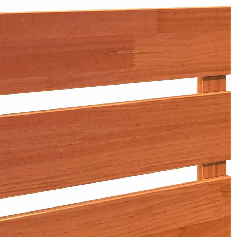 Tête de lit Brun cire 200,5 x 3 x 80 cm Pin massif - 7
