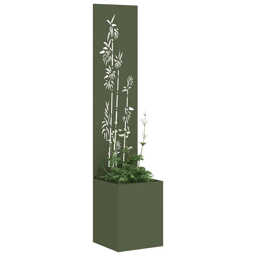 Écran de confidentialité de jardin Vert olive 32 x 32 x 150 cm - 3