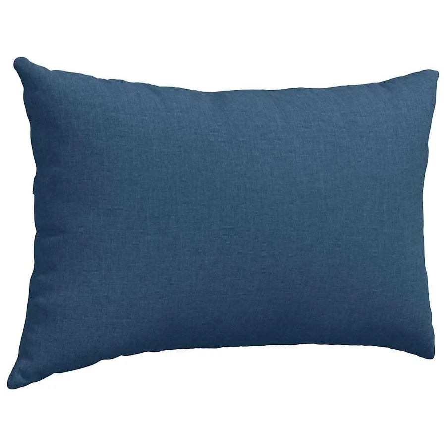 Coussins de canapé 2 pcs Bleu 60 x 40 cm tissu - 5