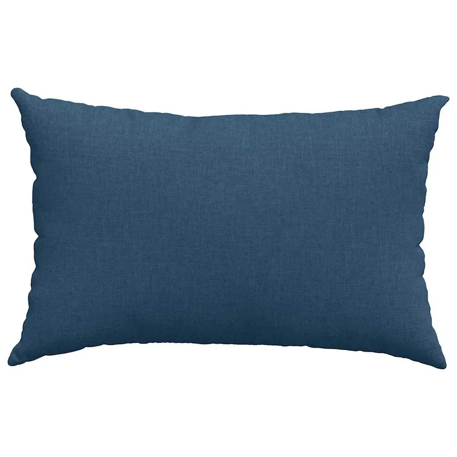 Coussins de canapé 2 pcs Bleu 60 x 40 cm tissu - 6