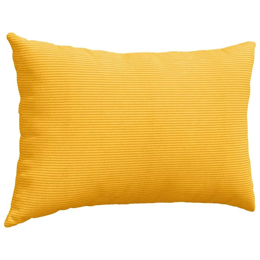 Coussins de canapé 2 pcs Jaune clair 60 x 40 cm - 5