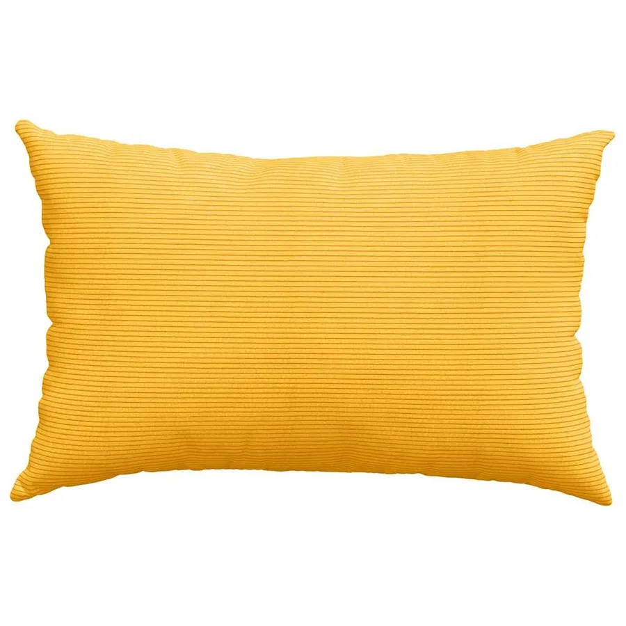 Coussins de canapé 2 pcs Jaune clair 60 x 40 cm - 6