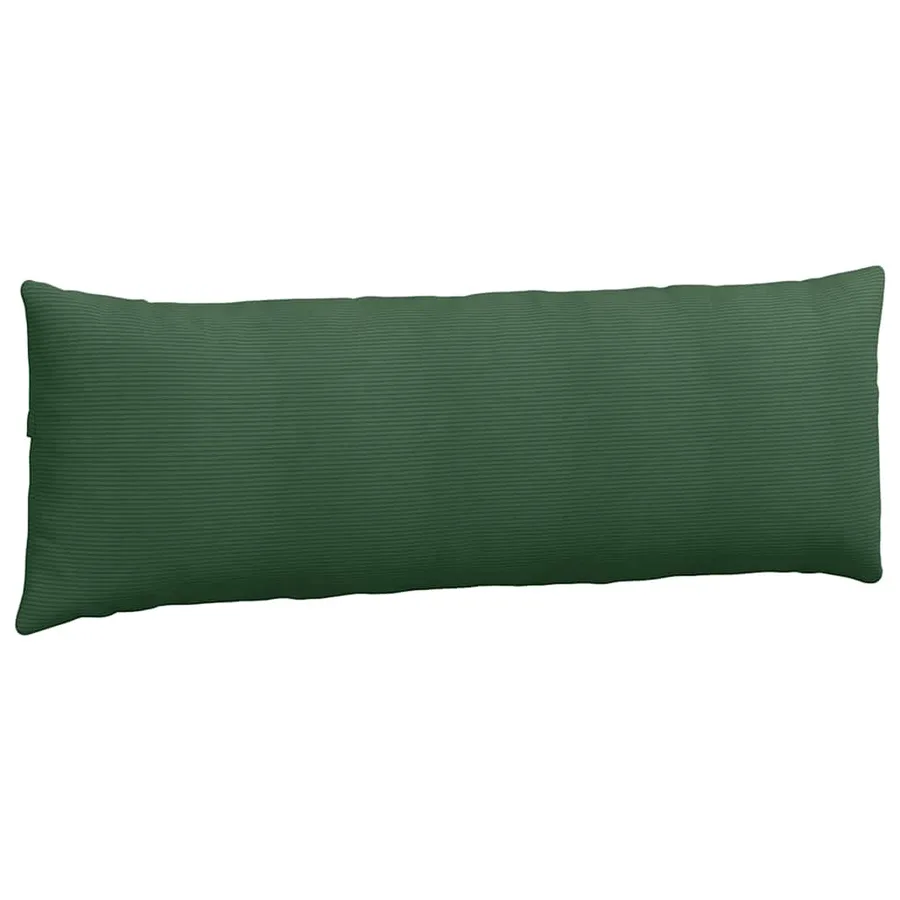 Coussins de canapé 2 pcs Vert foncé 120 x 40 cm - 5