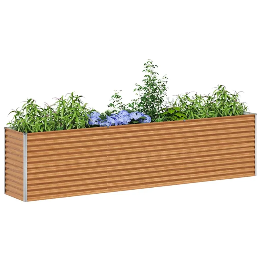 Jardinière surélevée 290 x 50 x 68 cm Acier galvanisé - 3