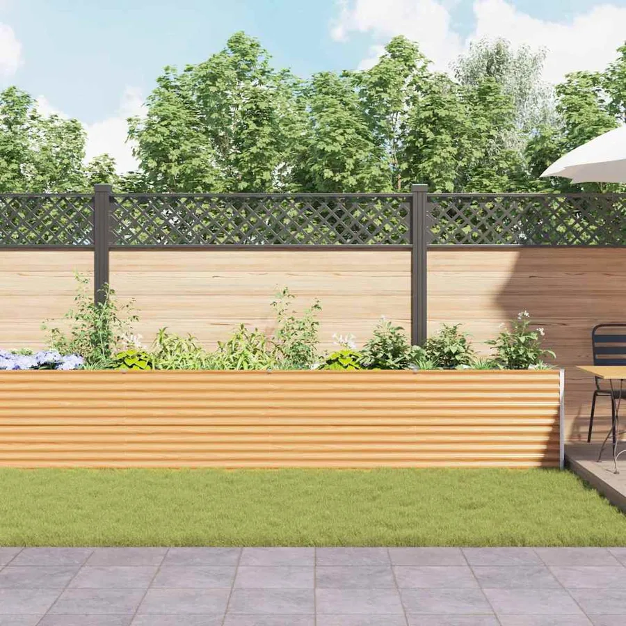 Jardinière surélevée 485 x 50 x 68 cm Acier galvanisé - 4