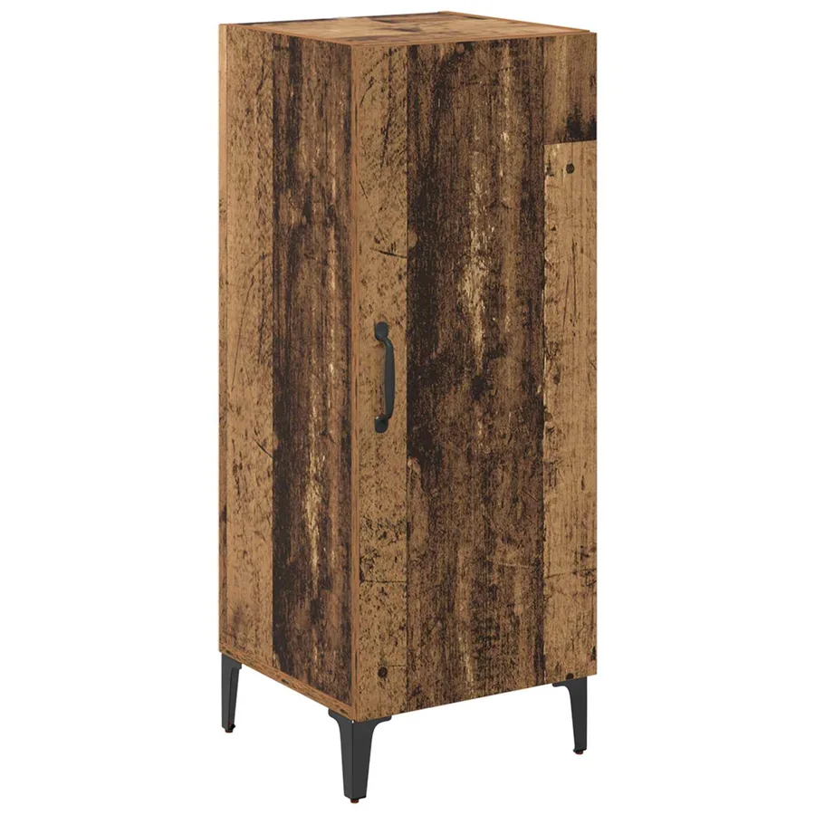 Buffet Bois ancien 34,5 x 34 x 90 cm Bois d'ingénierie - 2