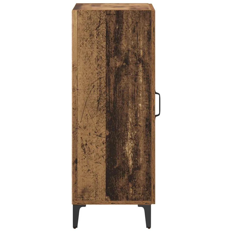 Buffet Bois ancien 34,5 x 34 x 90 cm Bois d'ingénierie - 7