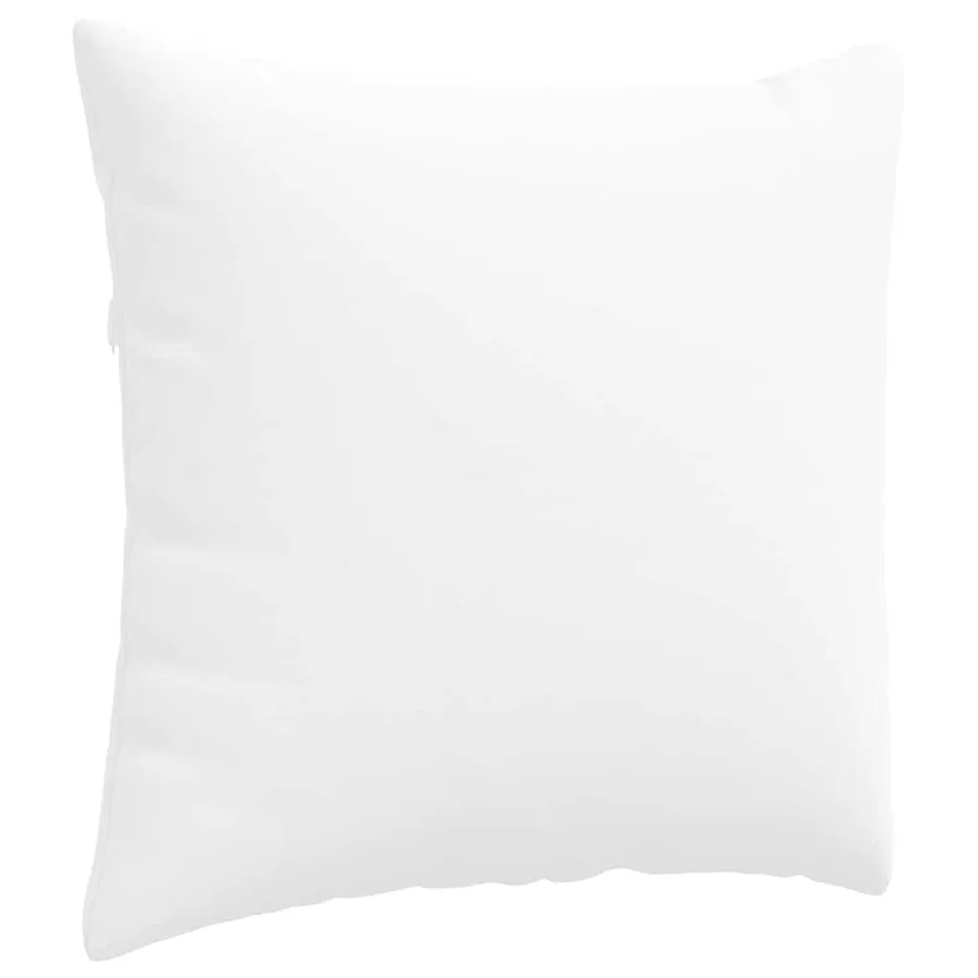 Coussins de canapé 2 pcs Blanc 50 x 50 cm tissu - 5