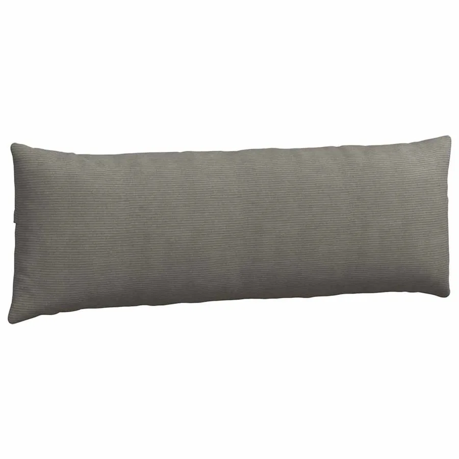 Coussins de canapé 2 pcs Gris clair 120 x 40 cm - 5