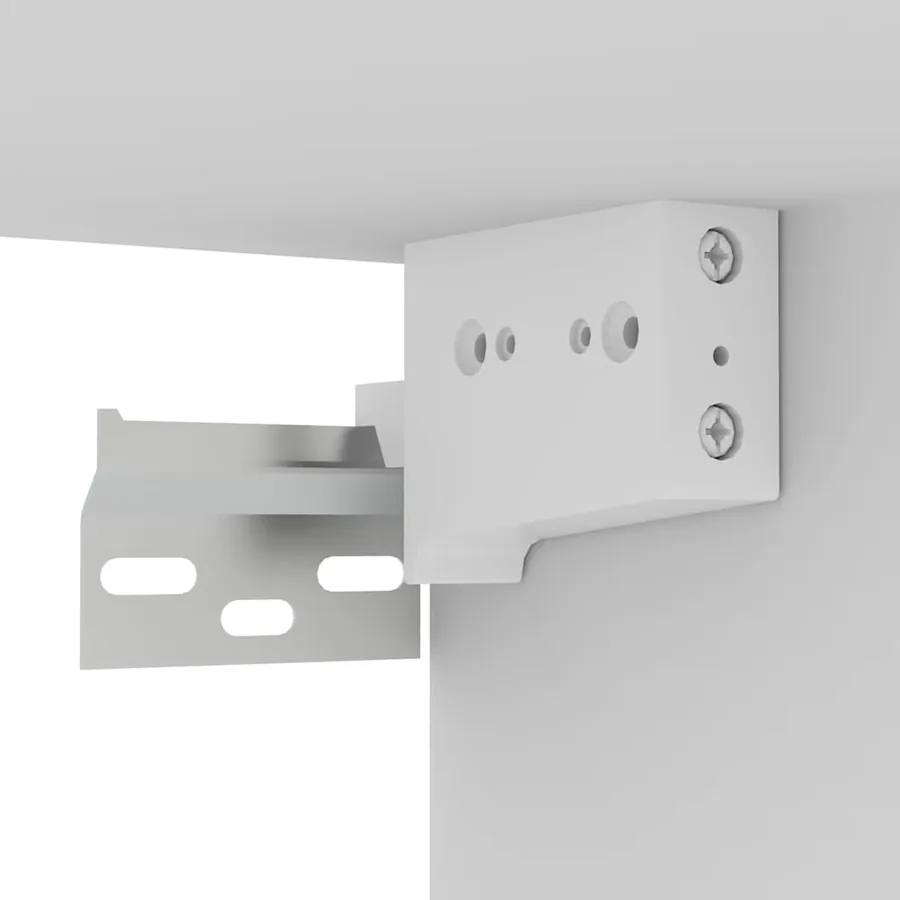 Meuble TV suspendu Blanc 60x30x30 cm - 7