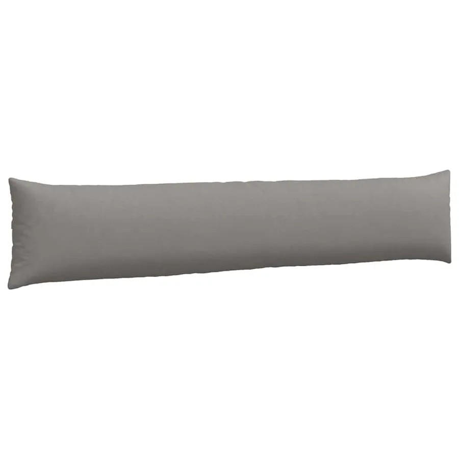 Coussins de canapé 2 pcs Taupe 200 x 40 cm tissu - 5