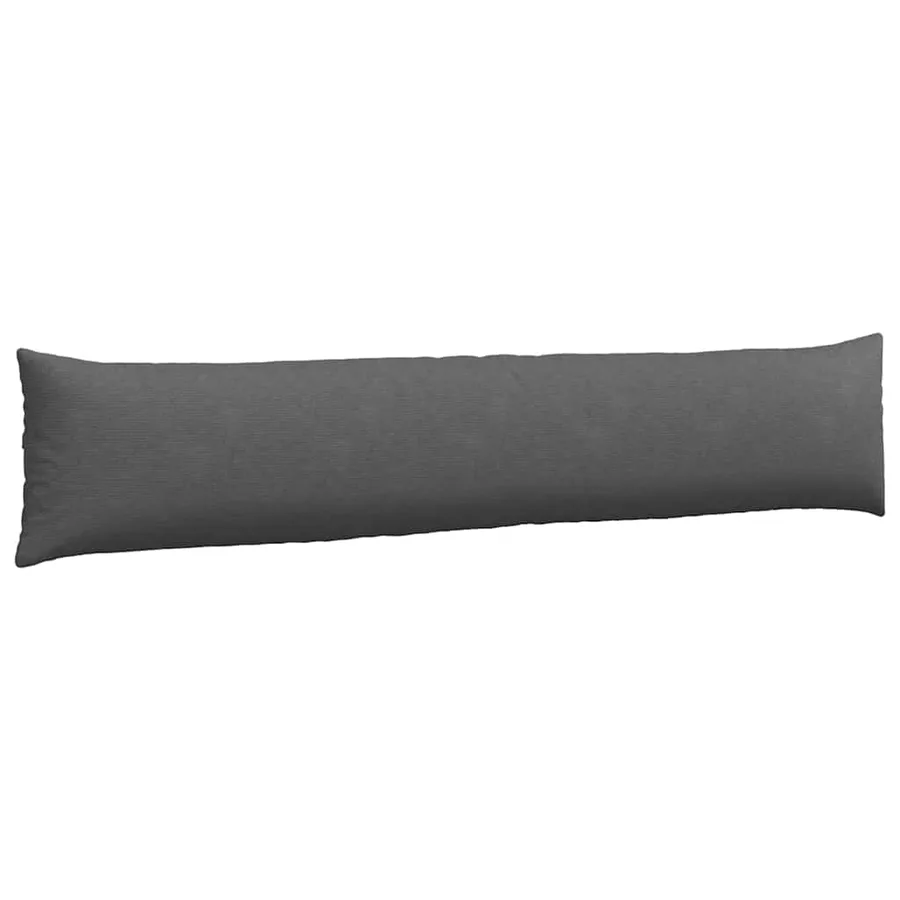 Coussins de canapé 2 pcs Gris foncé 200 x 40 cm - 5
