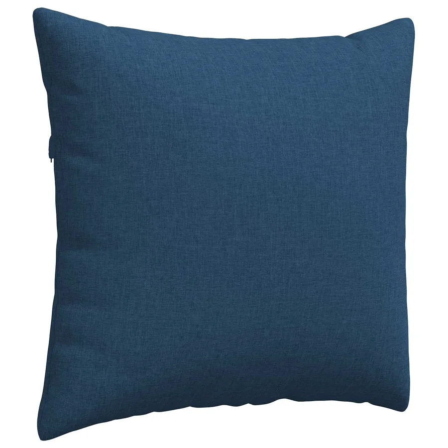 Coussins de canapé 2 pcs Bleu 45 x 45 cm tissu - 5