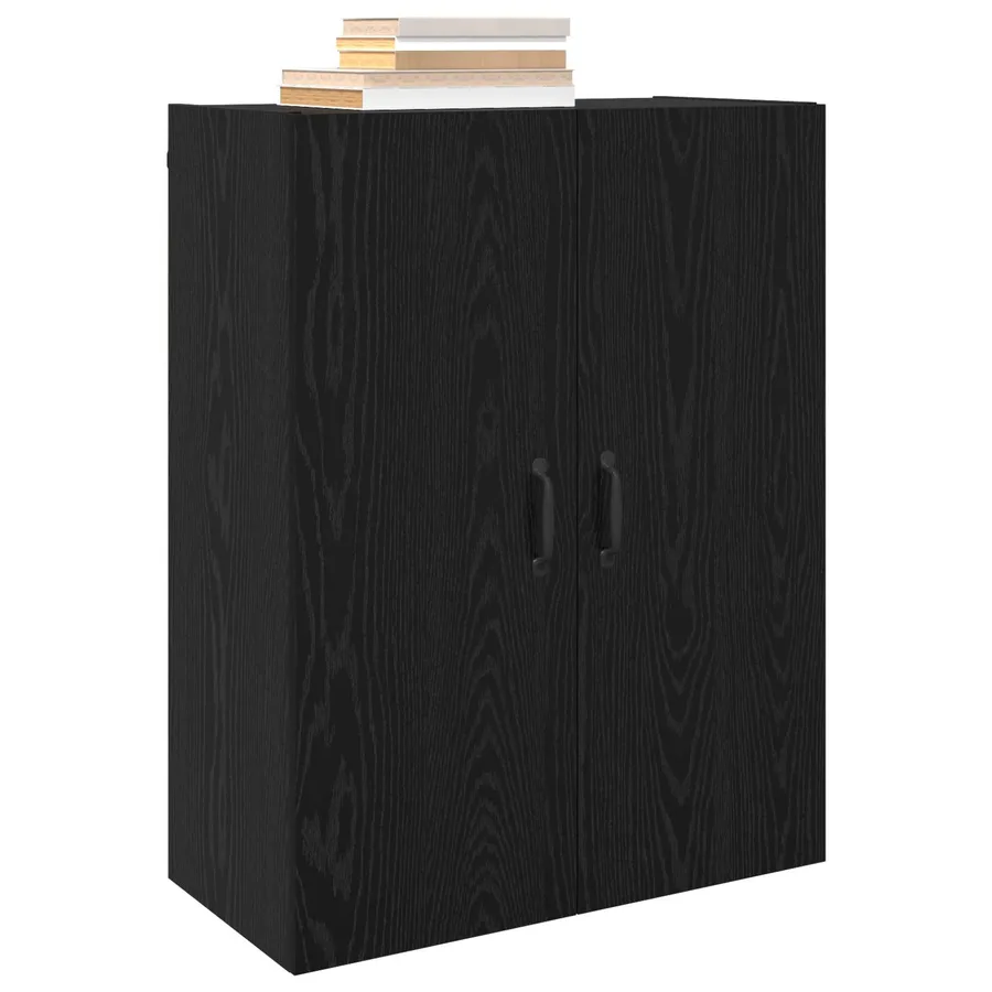 Armoire Murale Montage mural 2 pcs Chêne noir 69,5 x 34 x 90 cm - 3