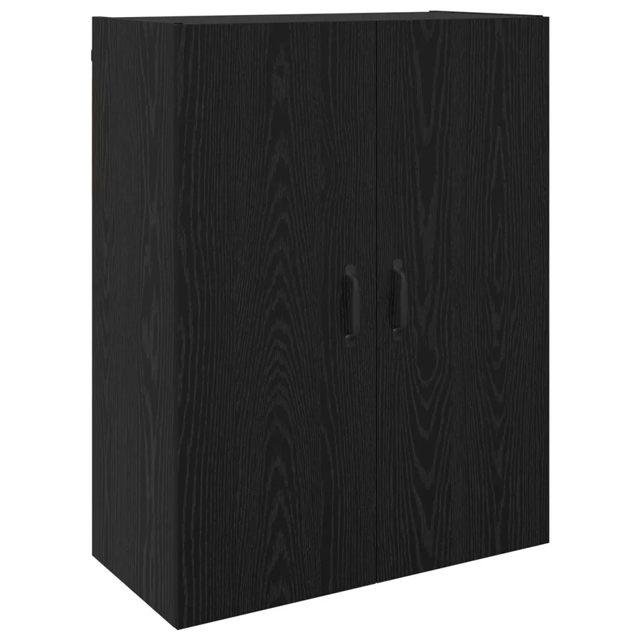 Armoire Murale Montage mural 2 pcs Chêne noir 69,5 x 34 x 90 cm - 5