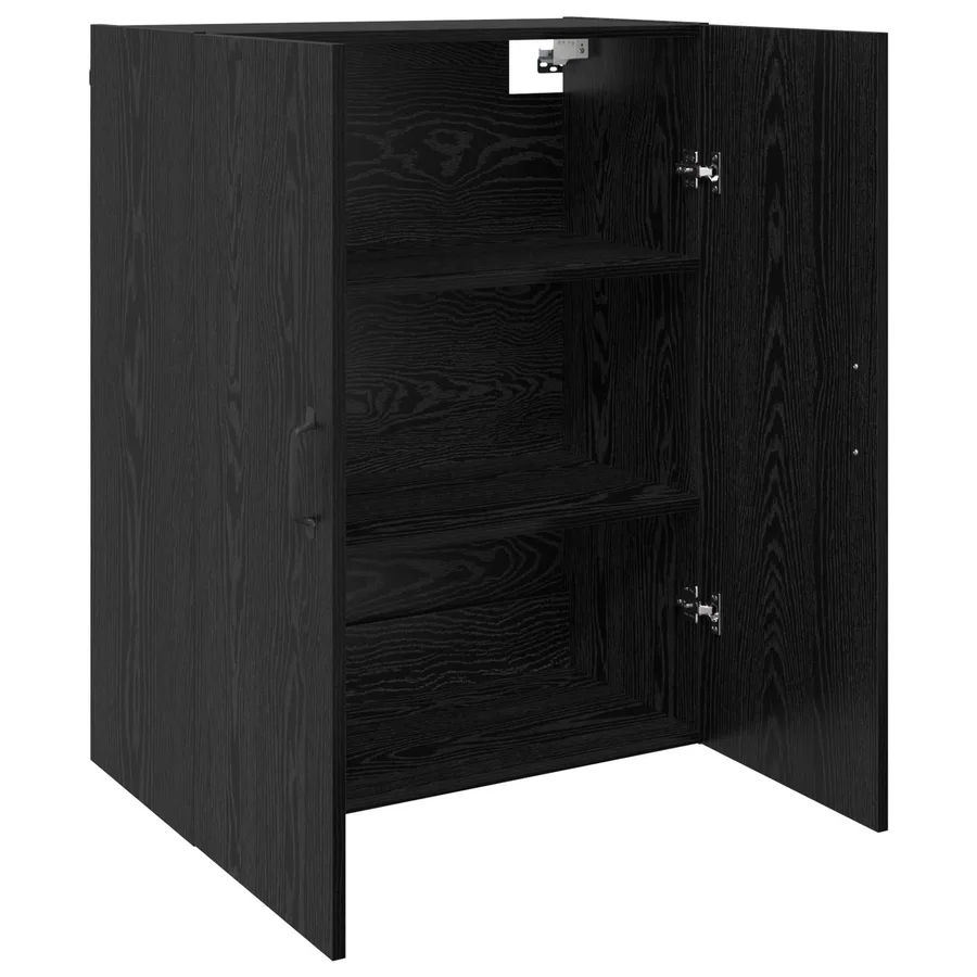Armoire Murale Montage mural 2 pcs Chêne noir 69,5 x 34 x 90 cm - 6