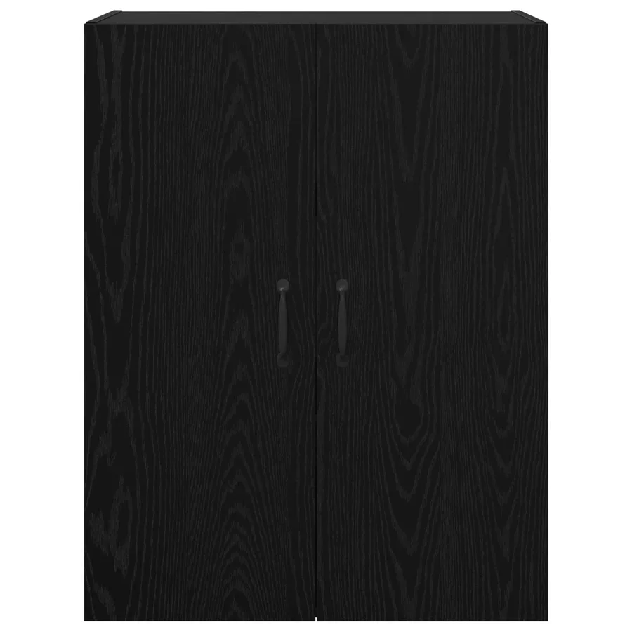 Armoire Murale Montage mural 2 pcs Chêne noir 69,5 x 34 x 90 cm - 7